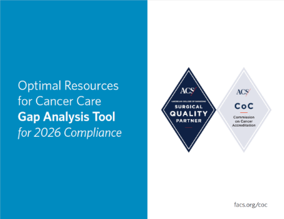 Picture of CoC Optimal Resources for Cancer Care Gap Analysis Tool